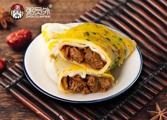 粥员外鸡蛋饼